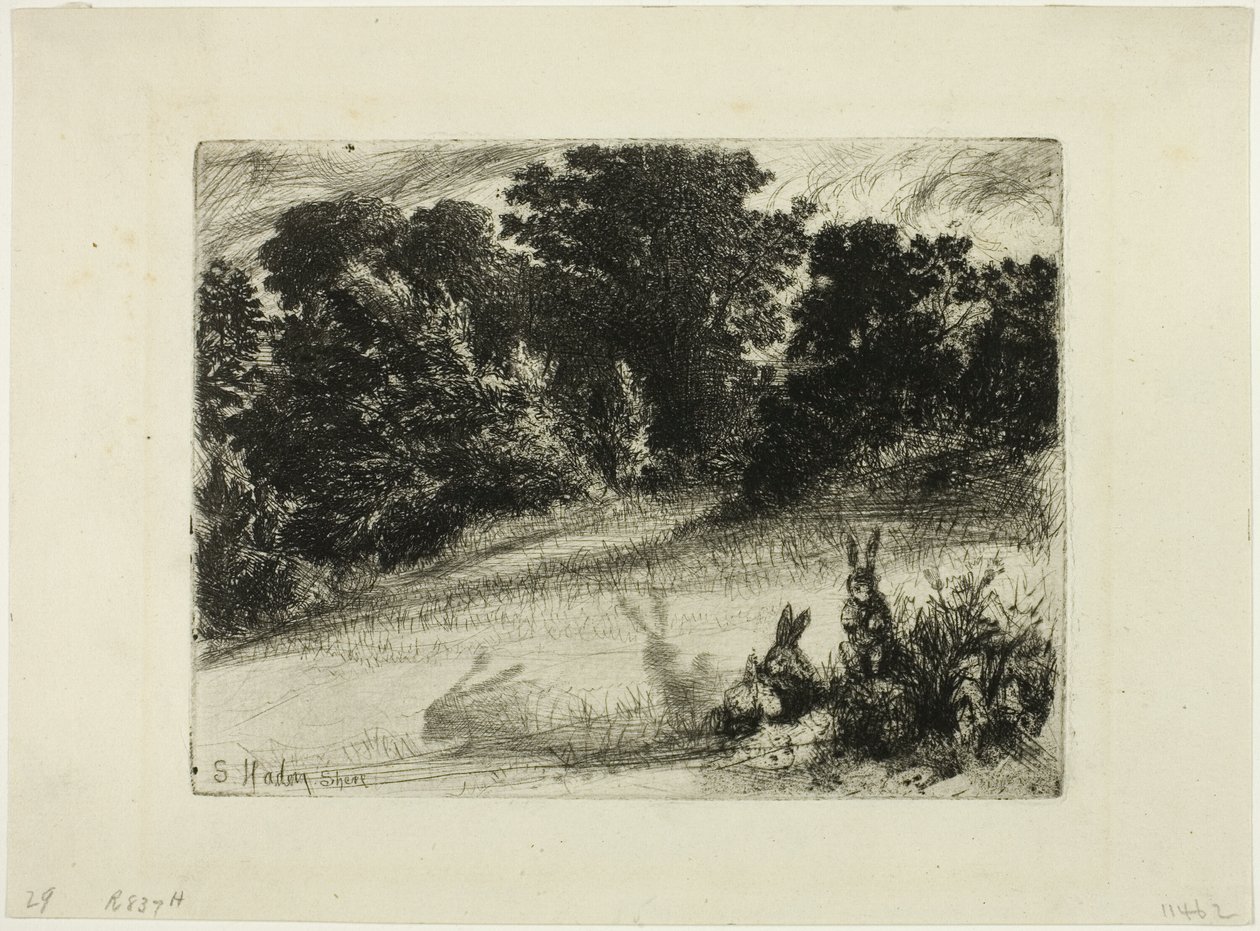 Combe Bottom - Francis Seymour Haden