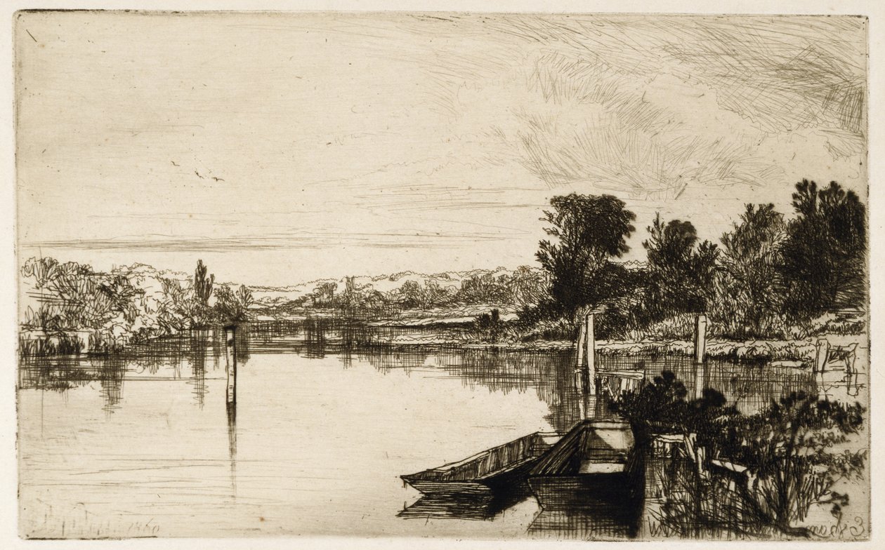 Egham - Francis Seymour Haden