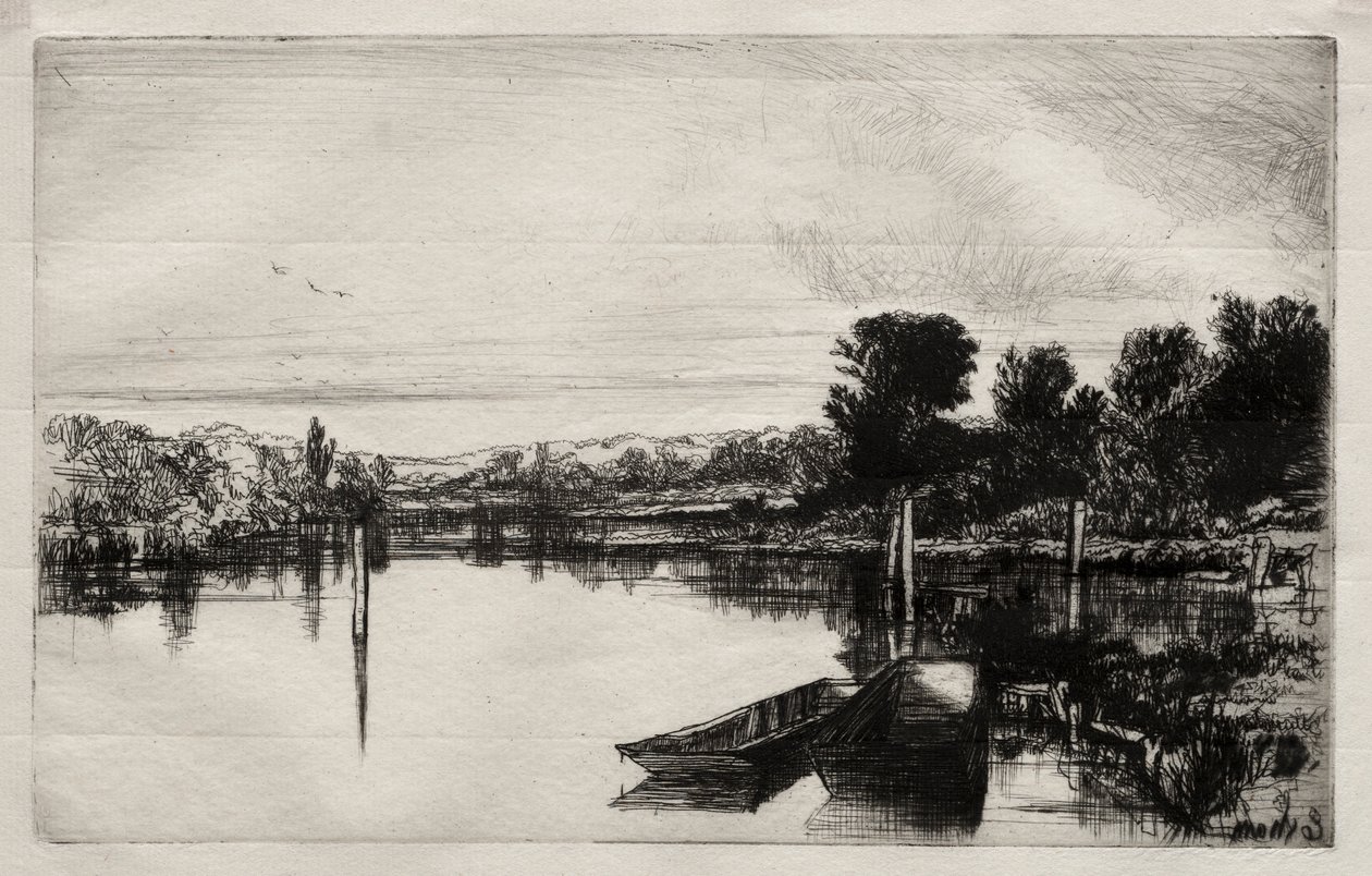 Egham, 1859 - Francis Seymour Haden
