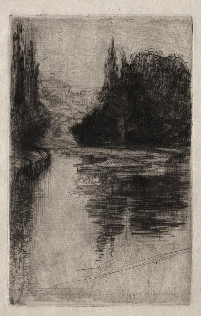 Soir, 1864 - Francis Seymour Haden