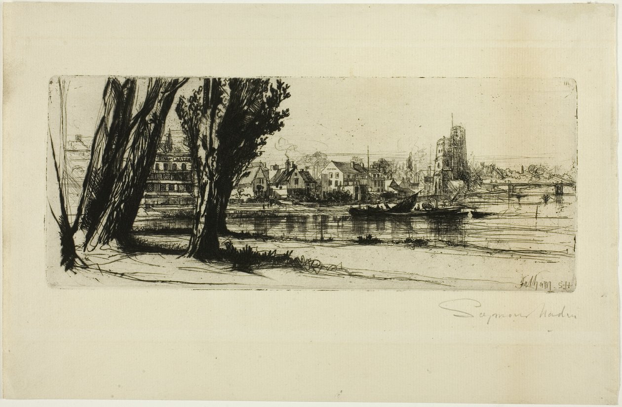 Fulham - Francis Seymour Haden