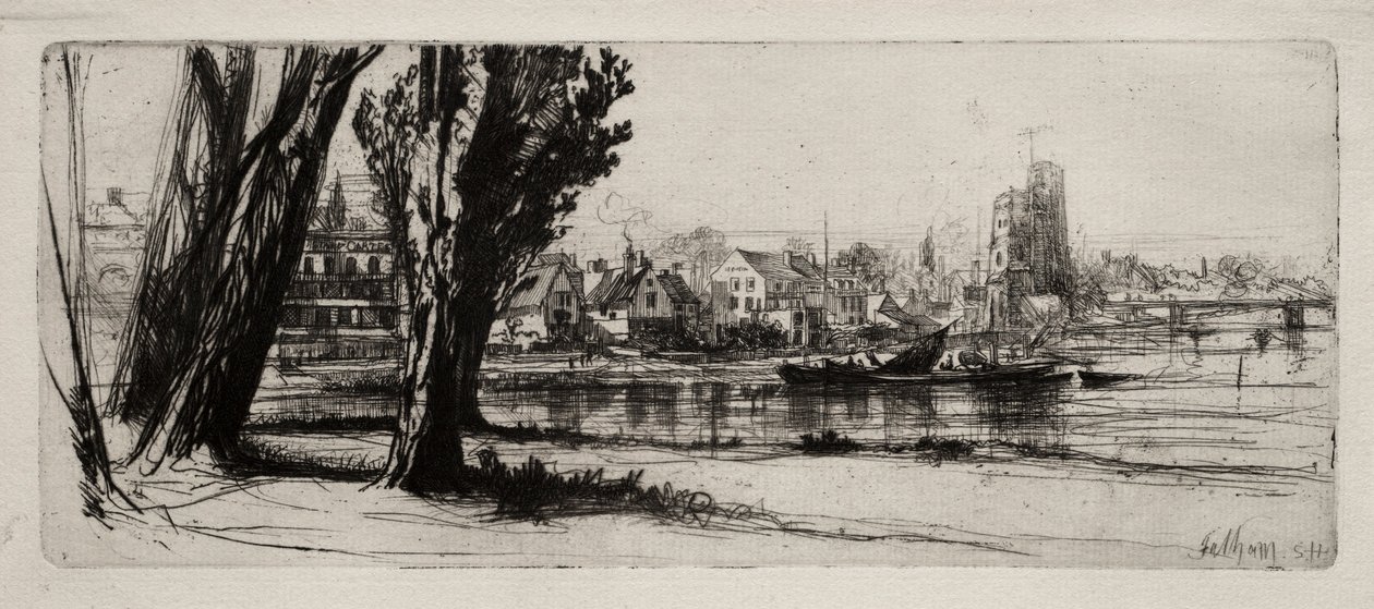 Fulham - Francis Seymour Haden