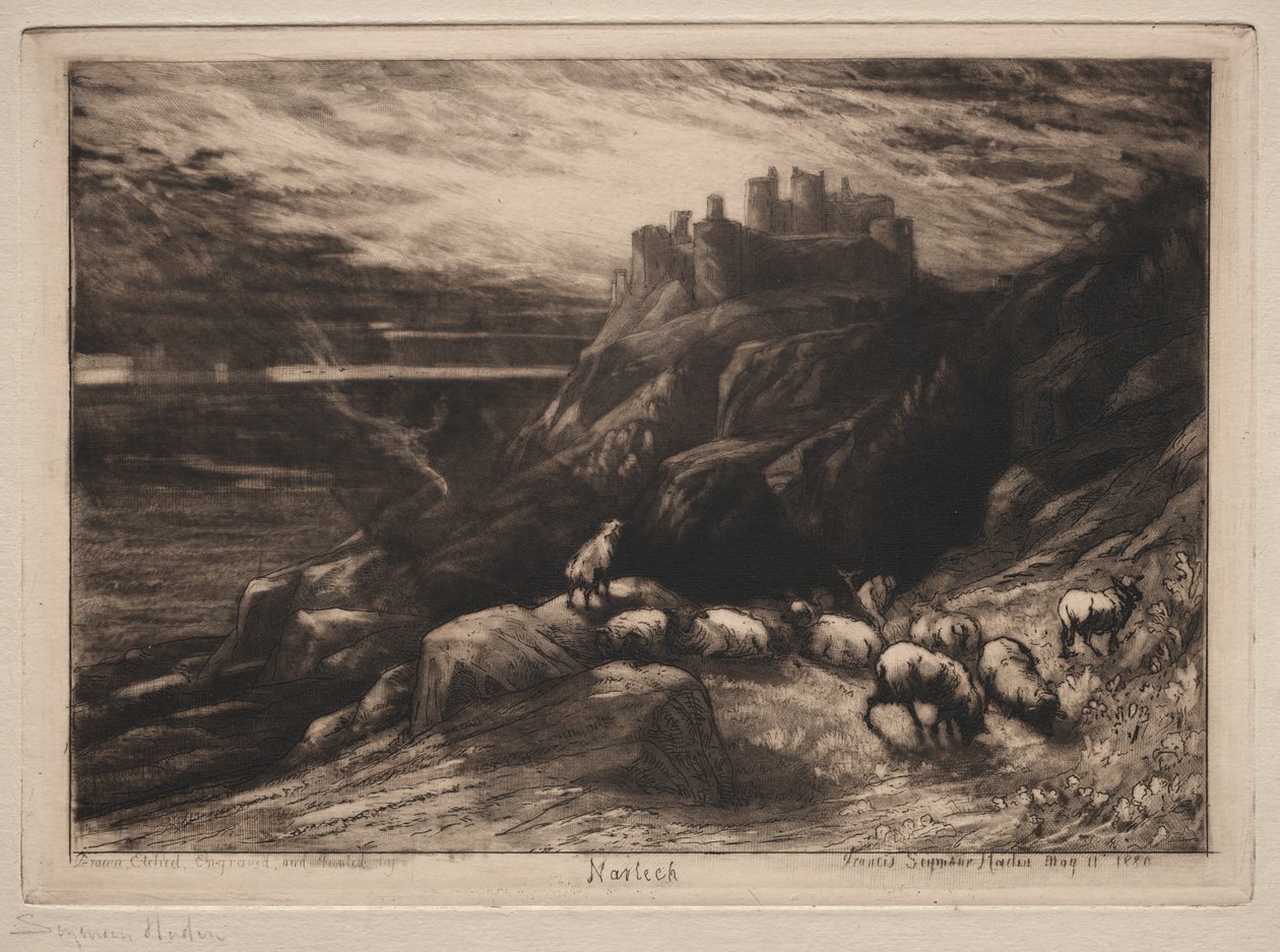 Harlech - Francis Seymour Haden