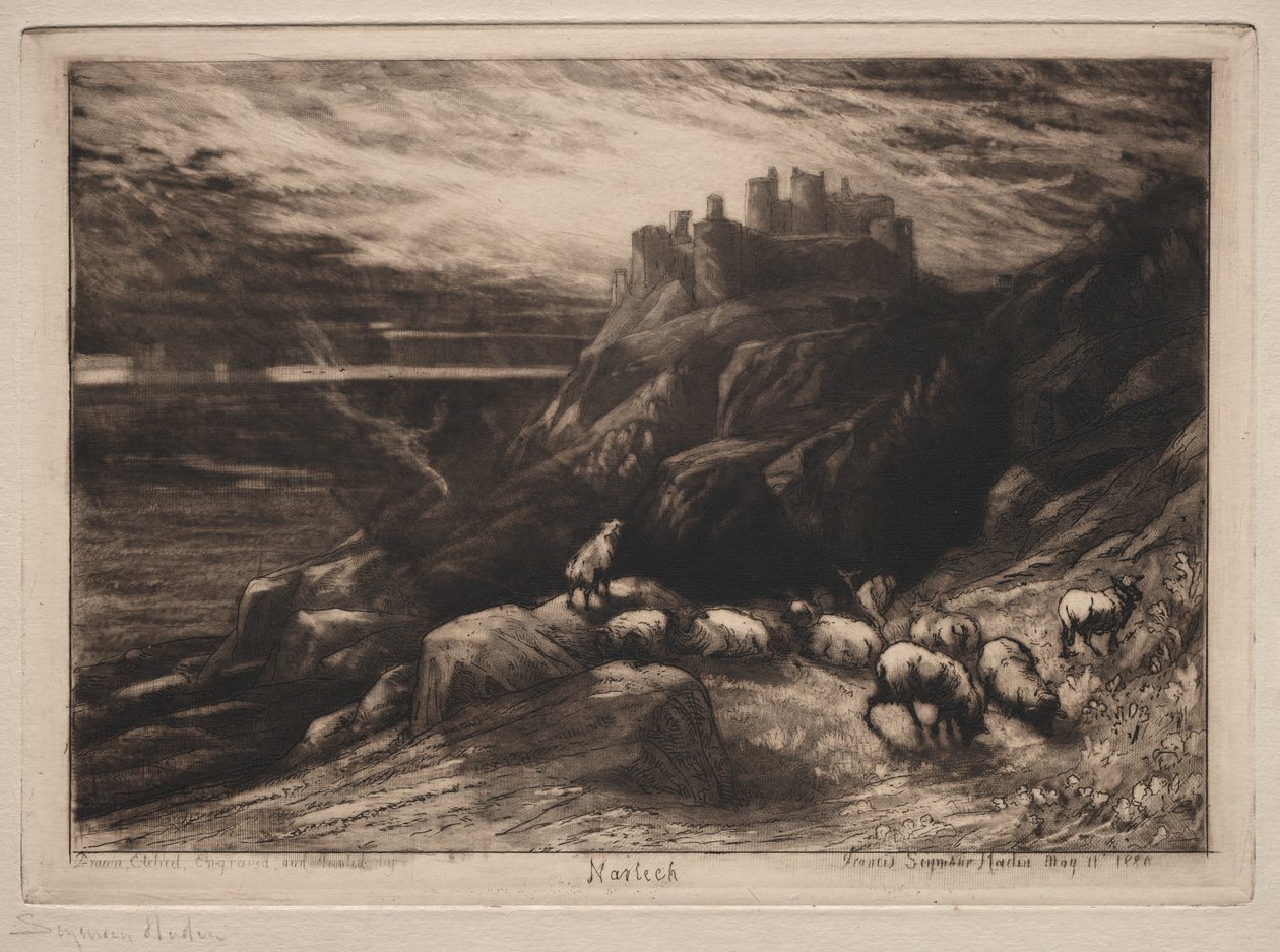 Harlech - Francis Seymour Haden