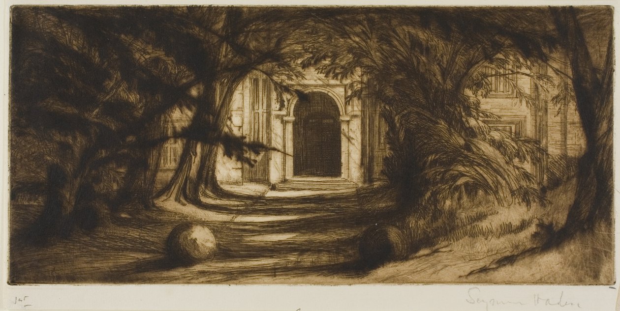 Mytton Hall - Francis Seymour Haden