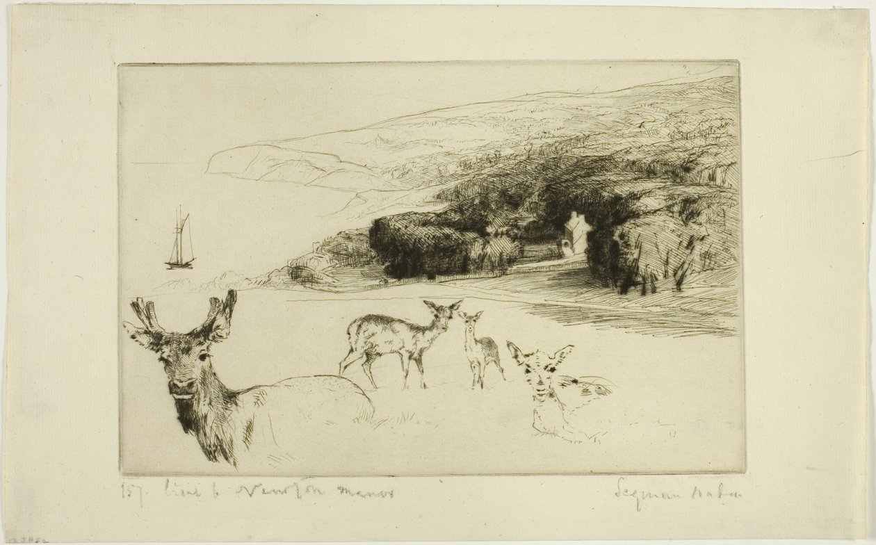 Manoir de Newton - Francis Seymour Haden