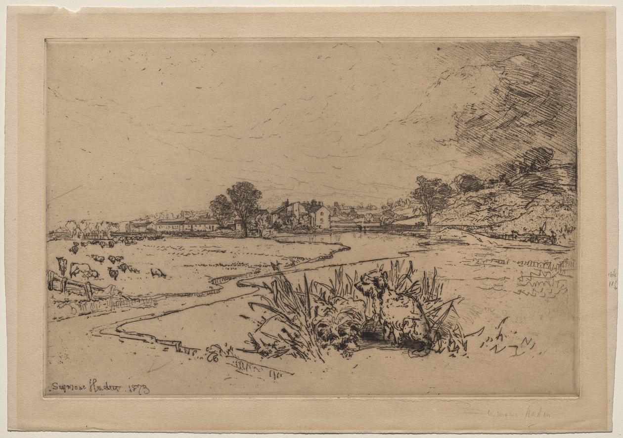 Abbaye de Sawley - Francis Seymour Haden