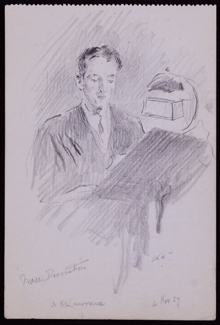 Portrait de AK Lawrence - Francis Wilfred Lawson