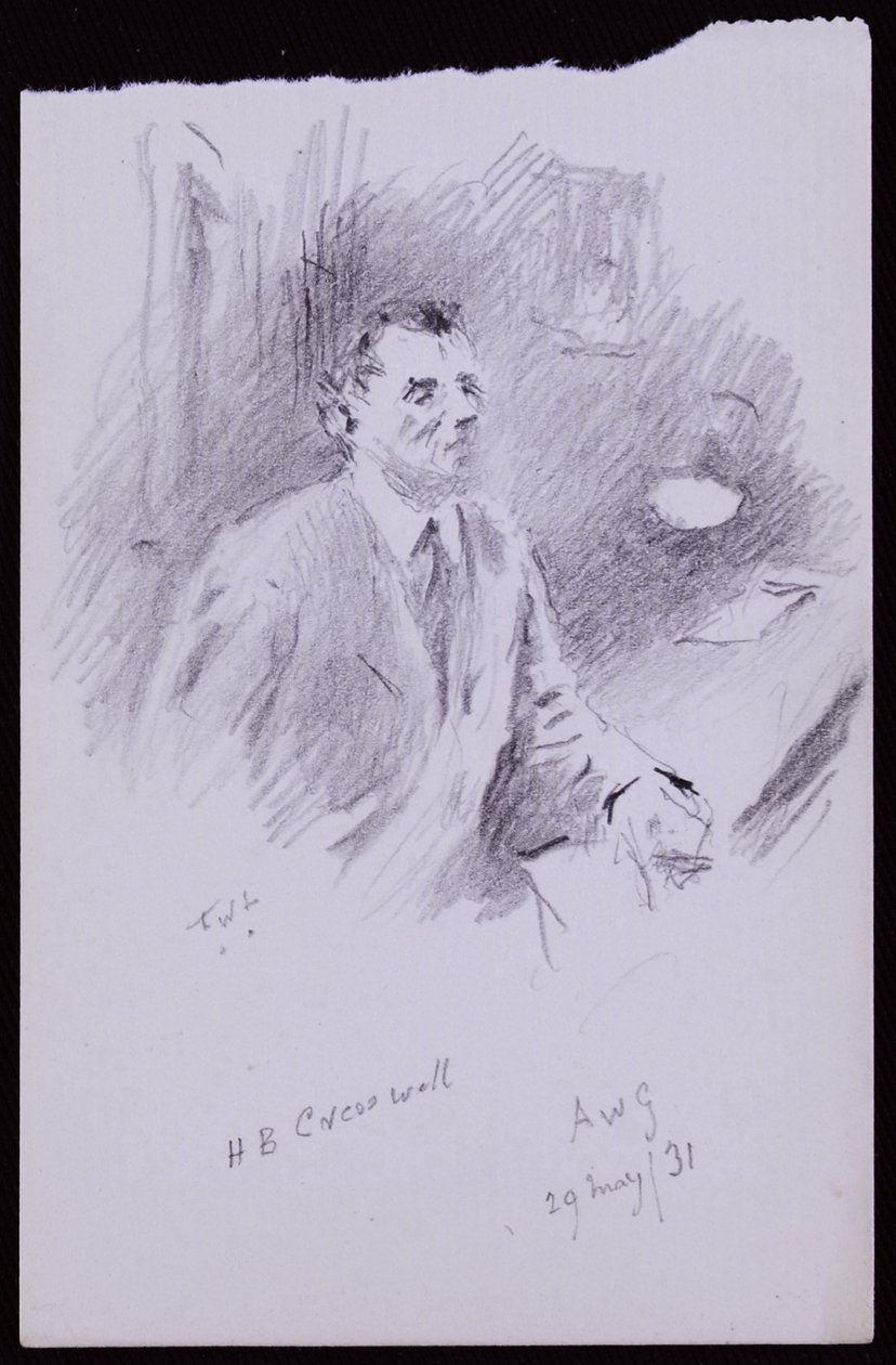 Portrait de HB Cresswell - Francis Wilfred Lawson