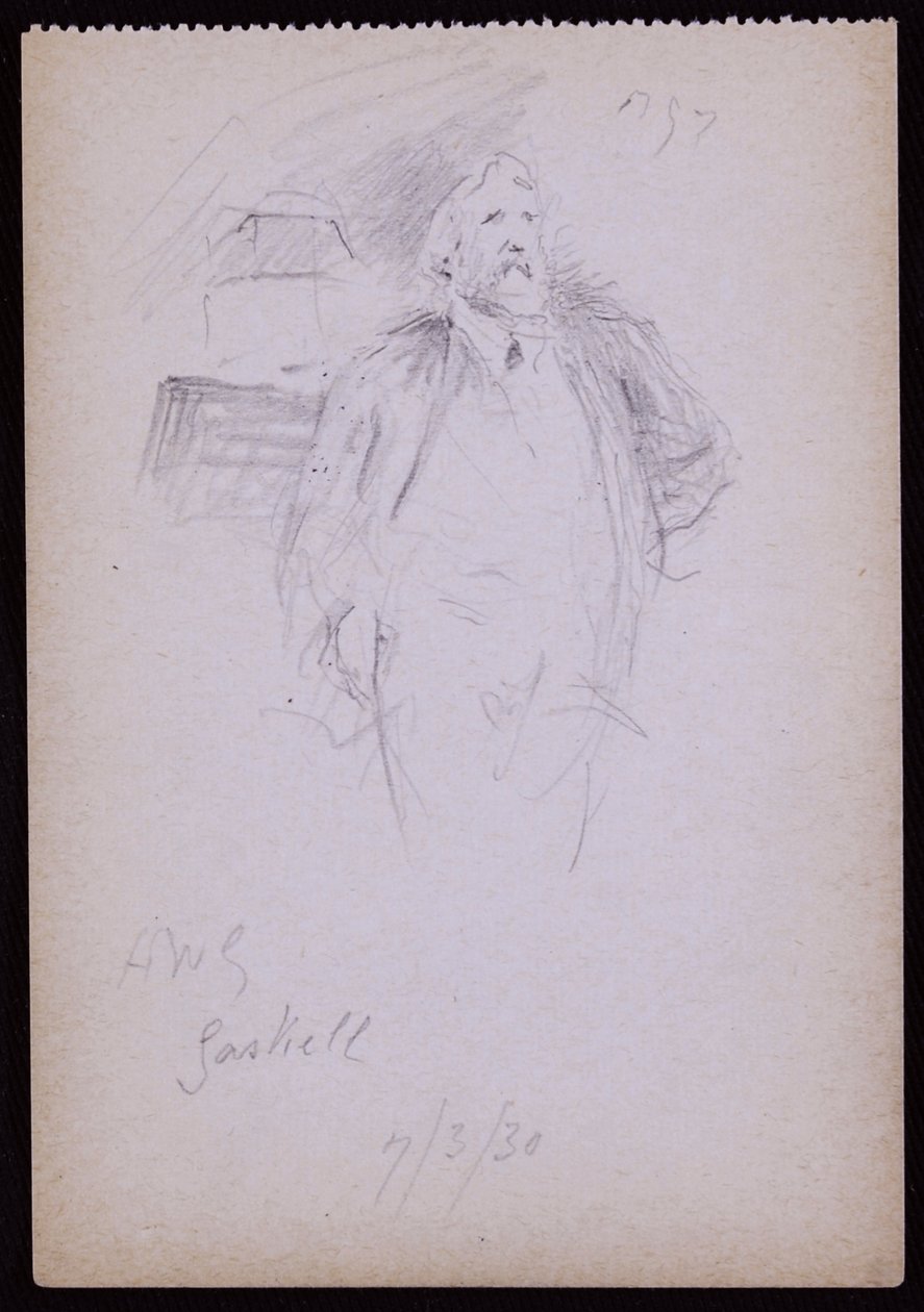 Portrait de Percival Gaskell - Francis Wilfred Lawson