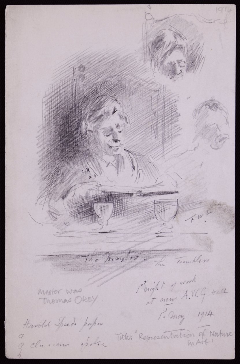 Portrait de Thomas Okey - Francis Wilfred Lawson
