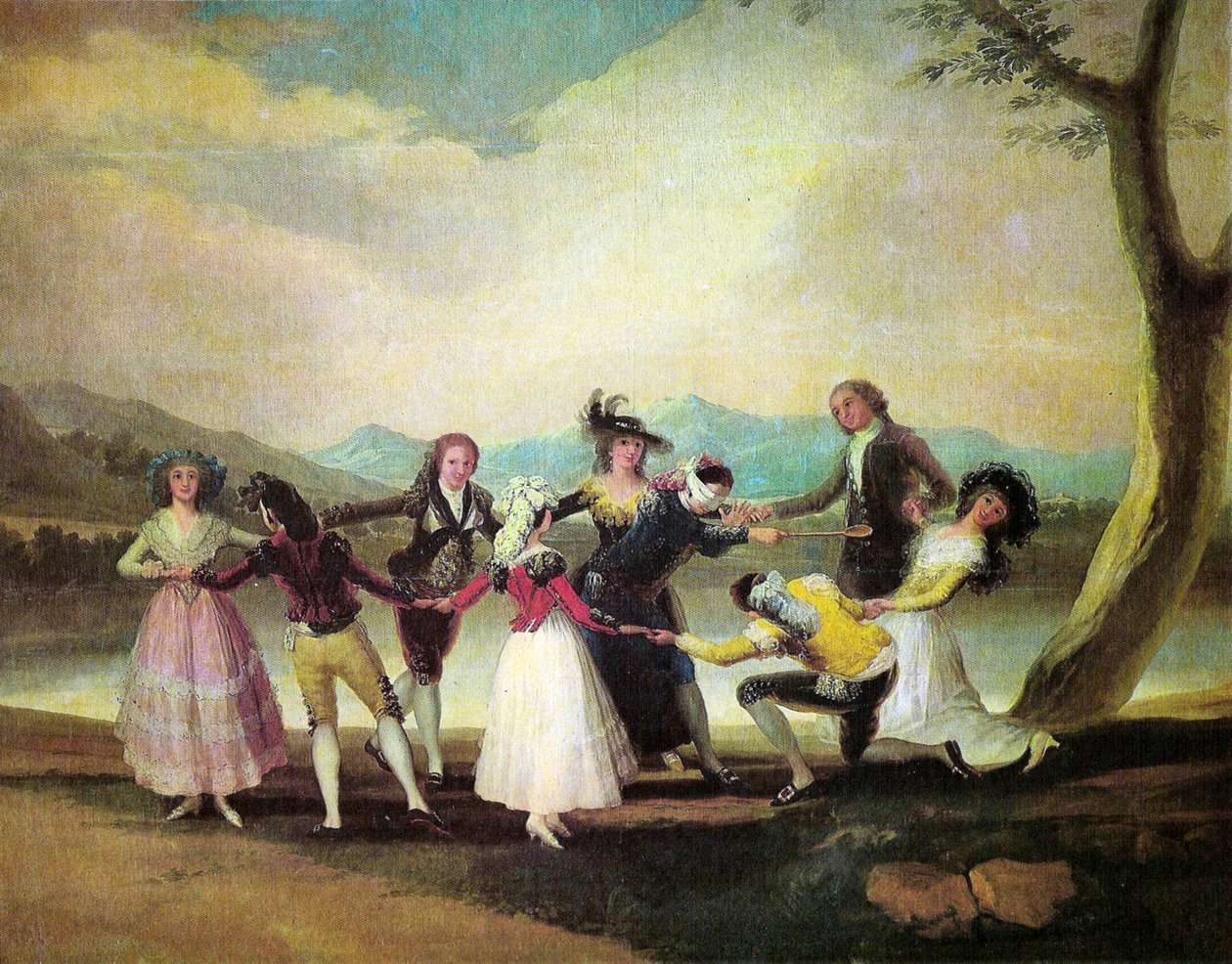 Colin-maillard - Francisco de Goya