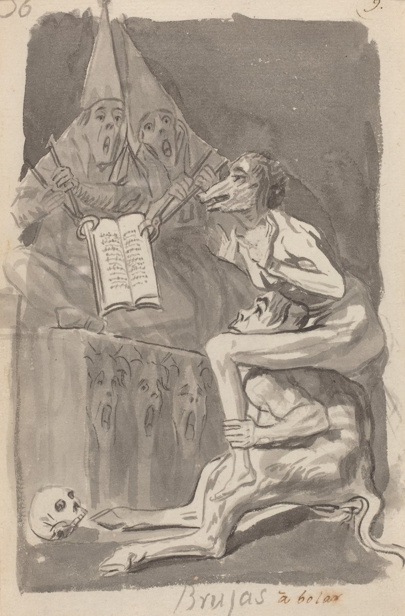 Sorcières à voler - Francisco de Goya