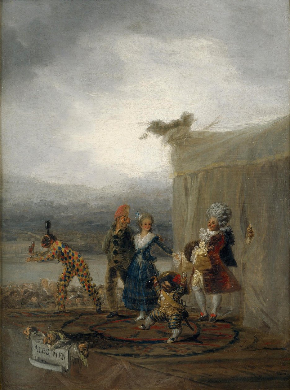 Comédiens ambulants - Francisco de Goya
