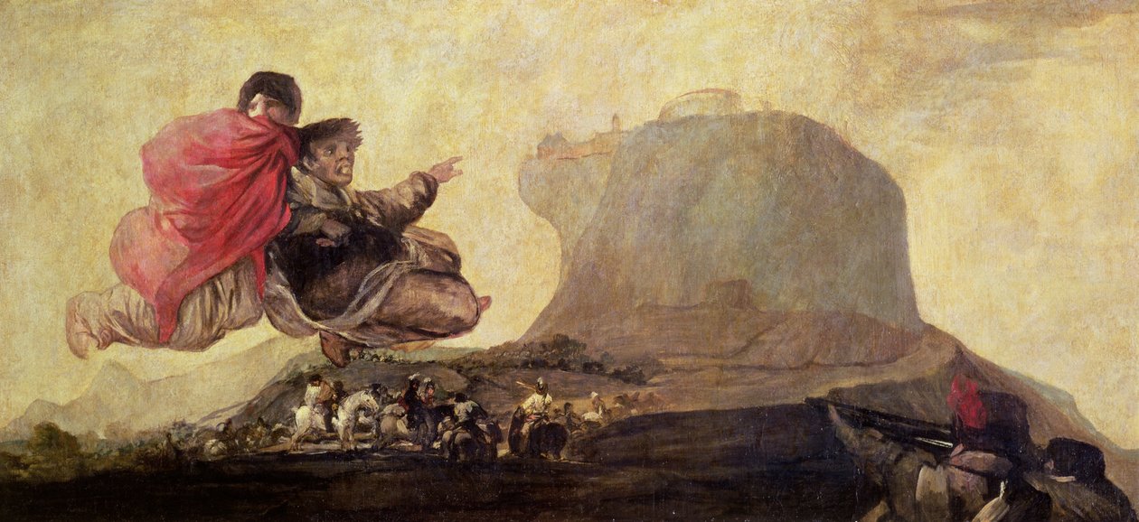 Vision fantastique (Asmodée) 1821-23 - Francisco de Goya