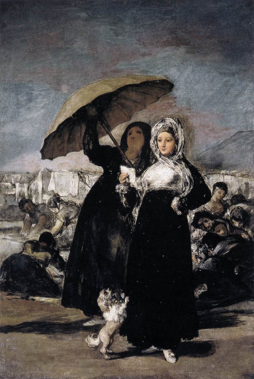 Les jeunes - Francisco de Goya
