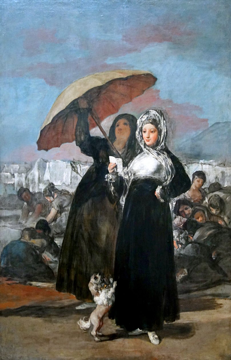 Les jeunes - Francisco de Goya