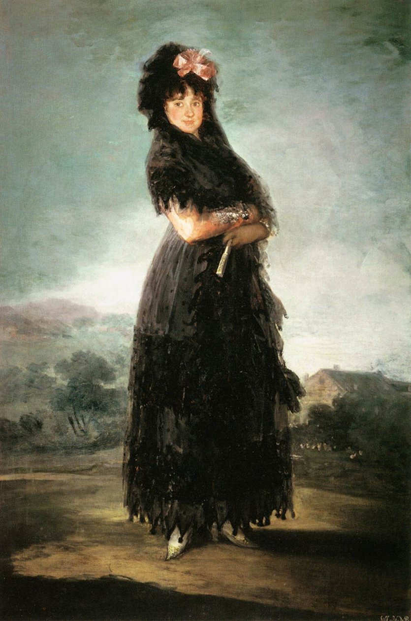 Mariana Waldstein, neuvième marquise de Santa Cruz - Francisco de Goya