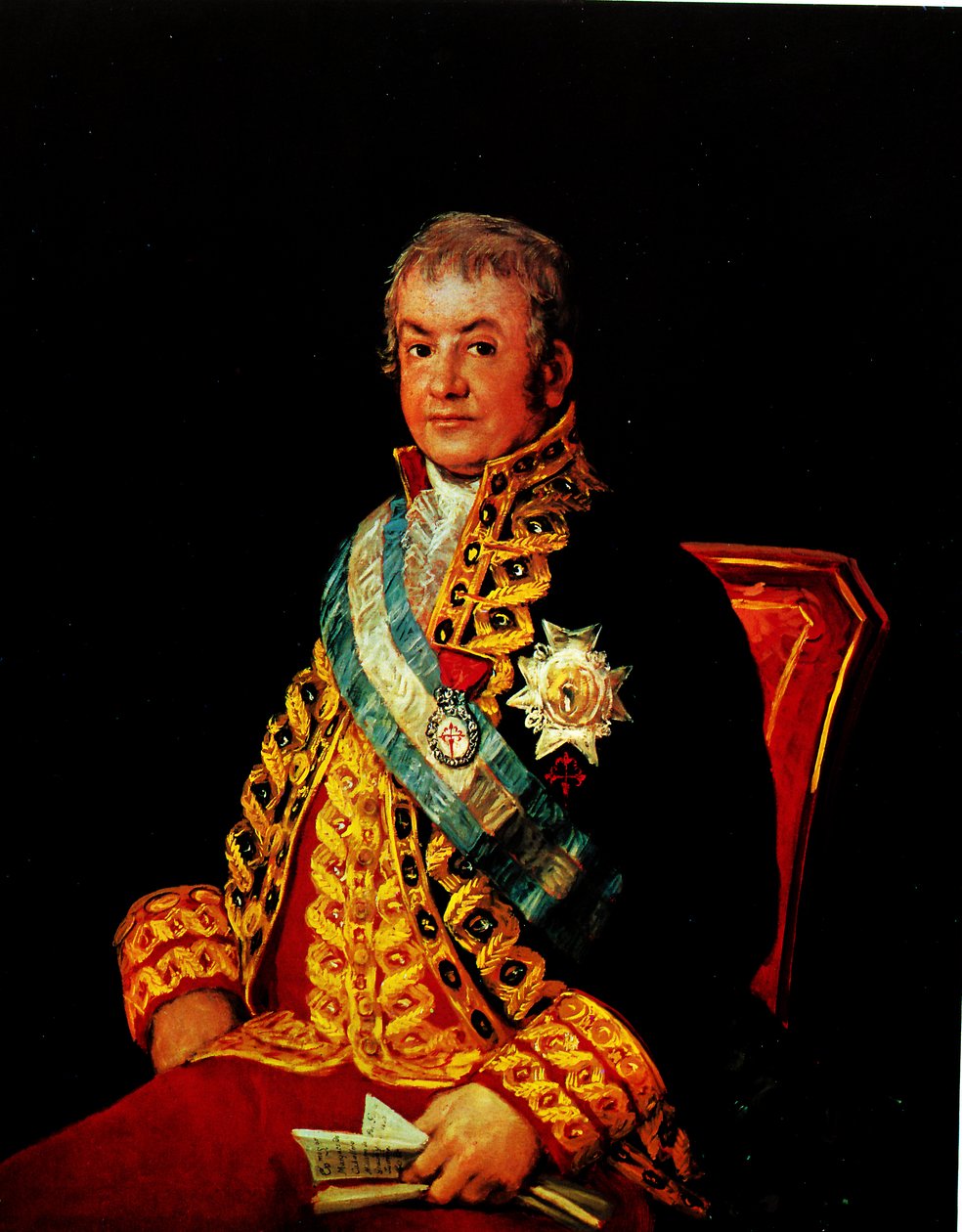 Portrait du ministre de la justice José Antonio Marqués Caballero - Francisco de Goya