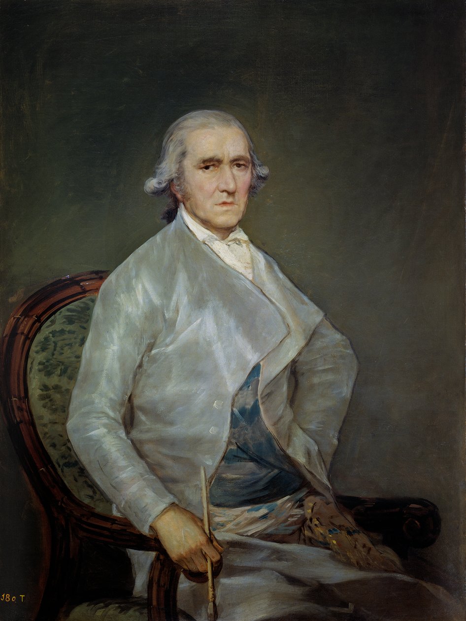 Portrait du peintre Francisco Bayeu y Subías - Francisco de Goya