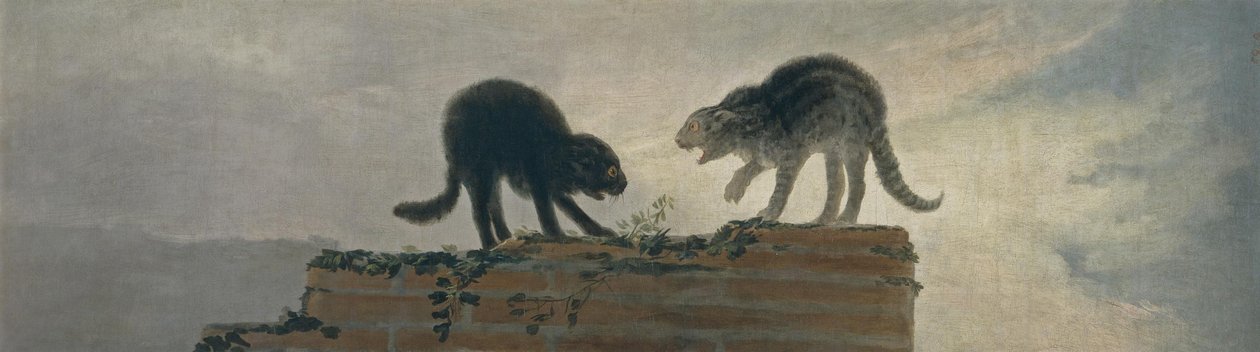 Bataille de chats - Francisco de Goya
