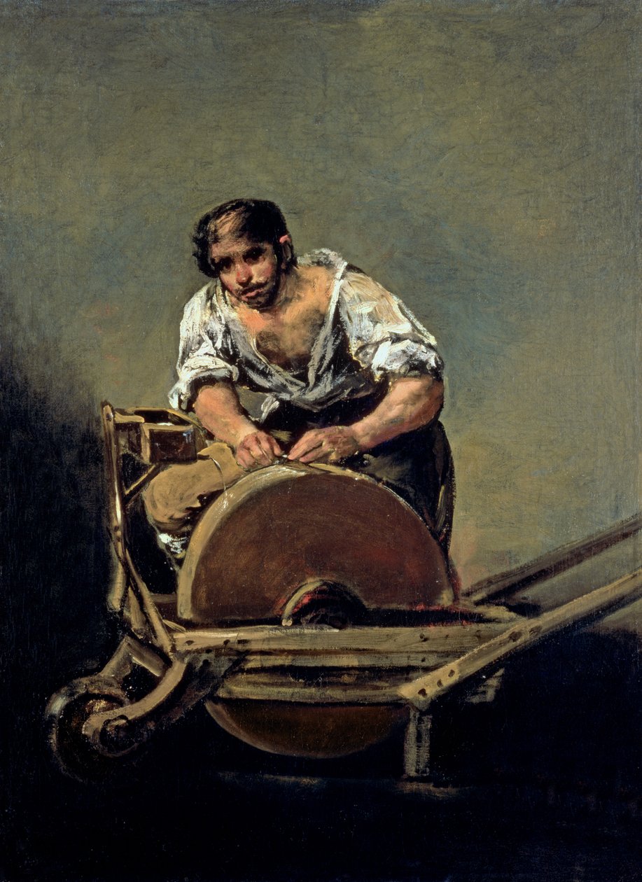 Le rémouleur, vers 1808-12 - Francisco de Goya