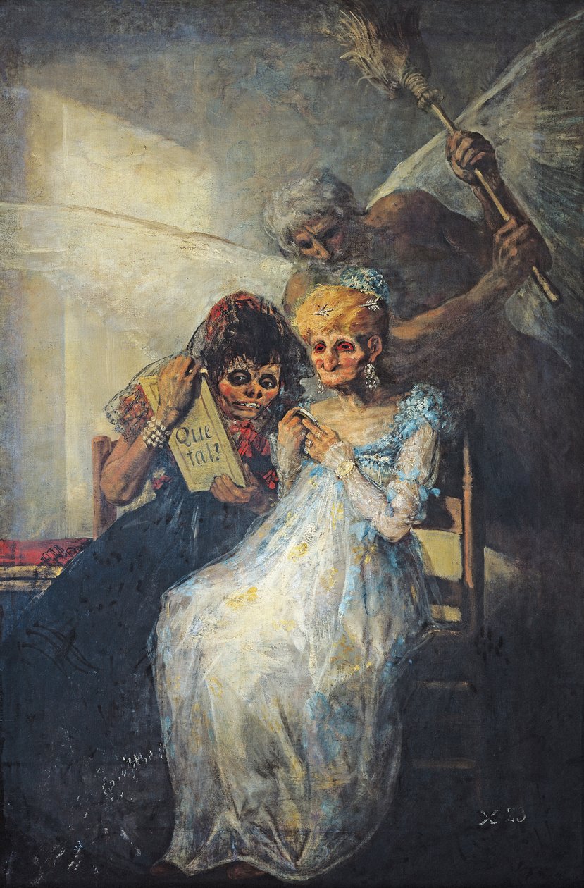 Temps des vieilles femmes, 1820 - Francisco de Goya