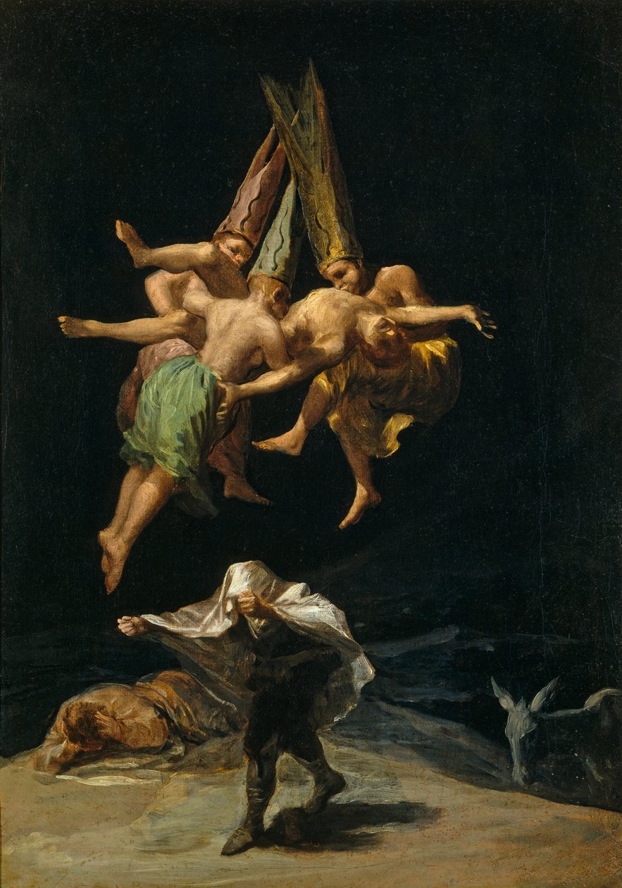 Vol de sorcières - Francisco de Goya