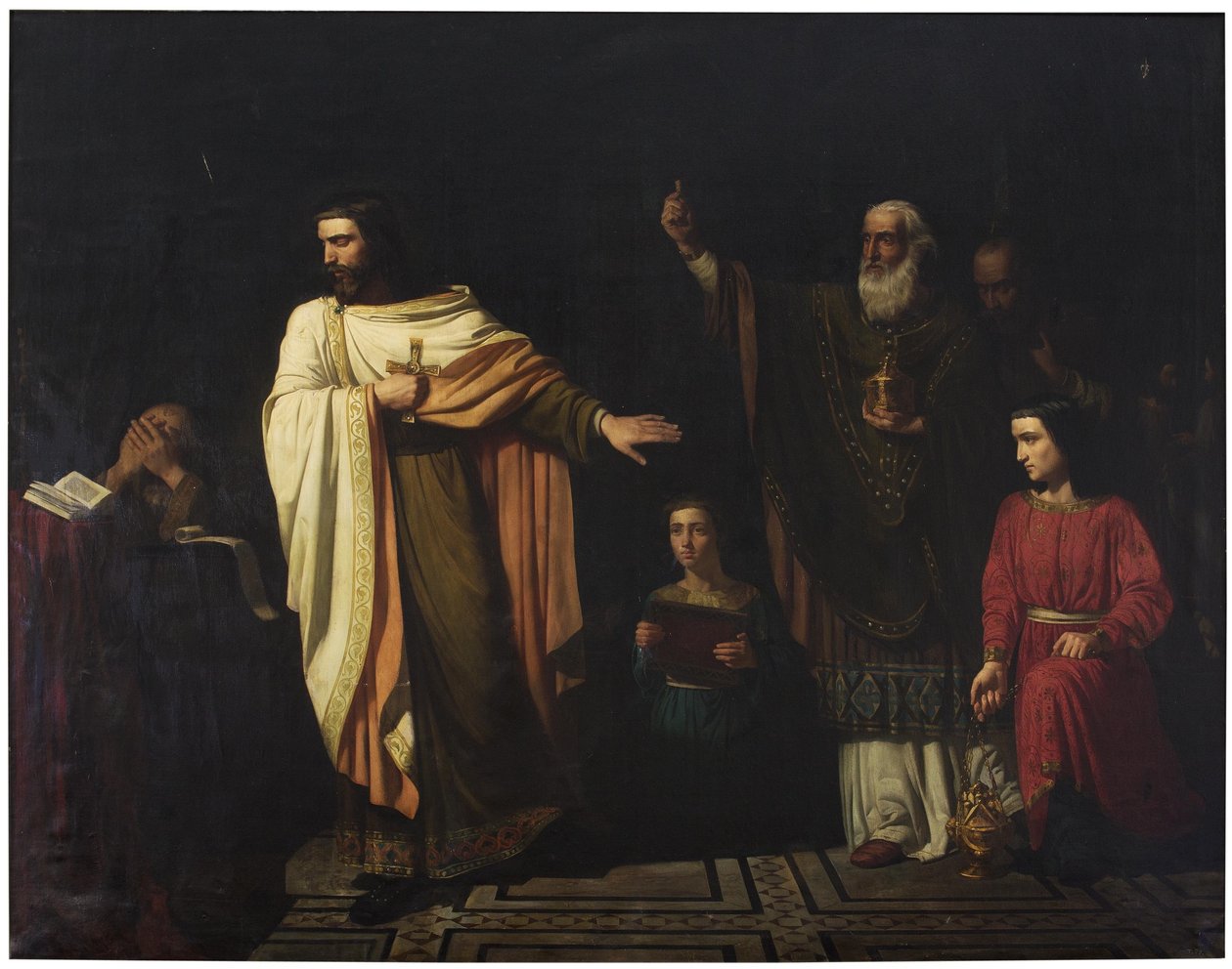 Saint Herménégilde en prison - Francisco Aznar