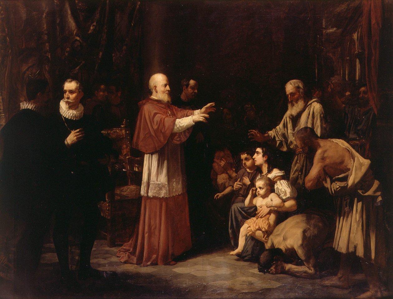 Le Bienheureux Juan de Ribera lors de l