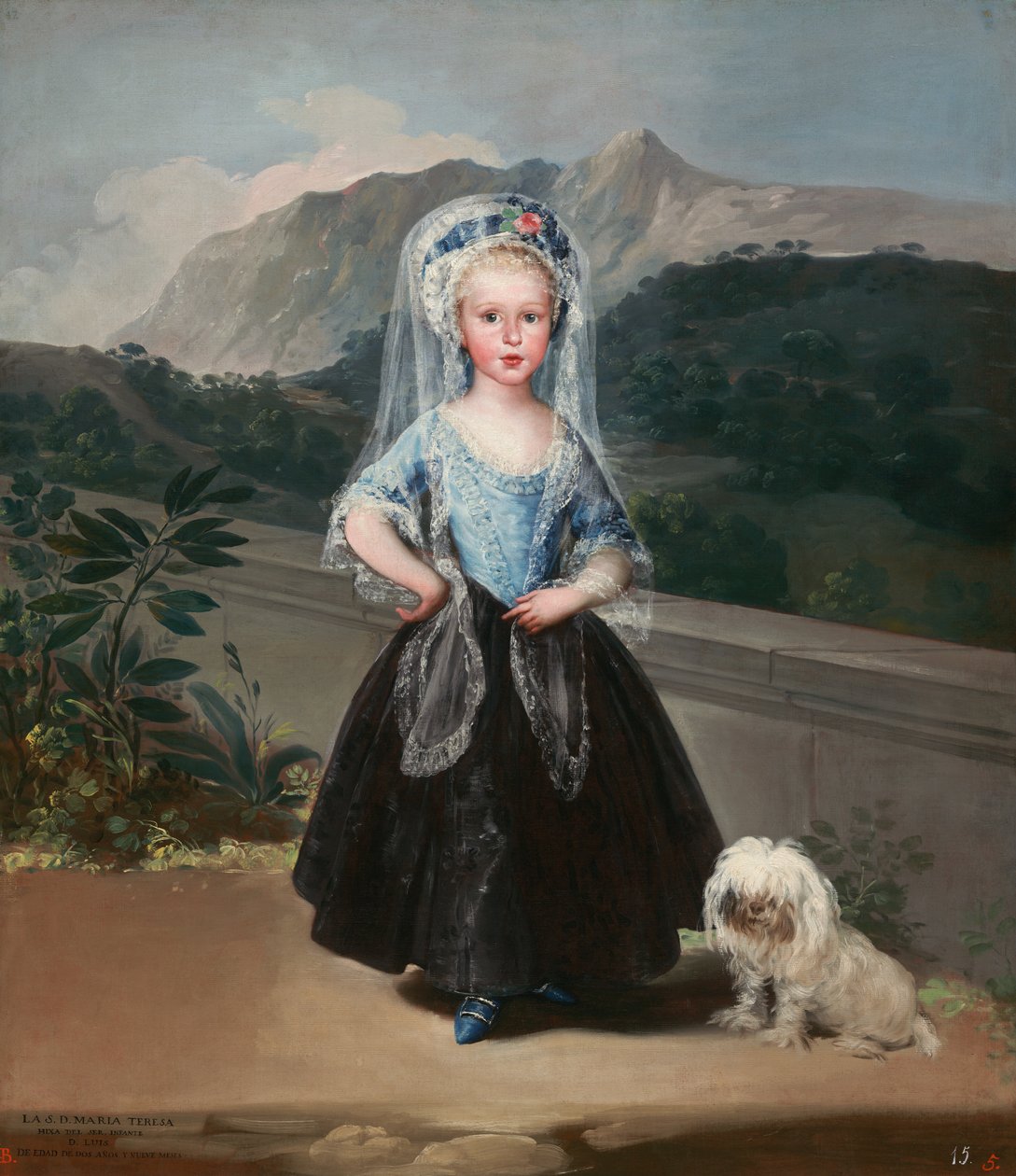 María Teresa de Borbón y Vallabriga, plus tard Comtesse de Chinchón - Francisco de Goya