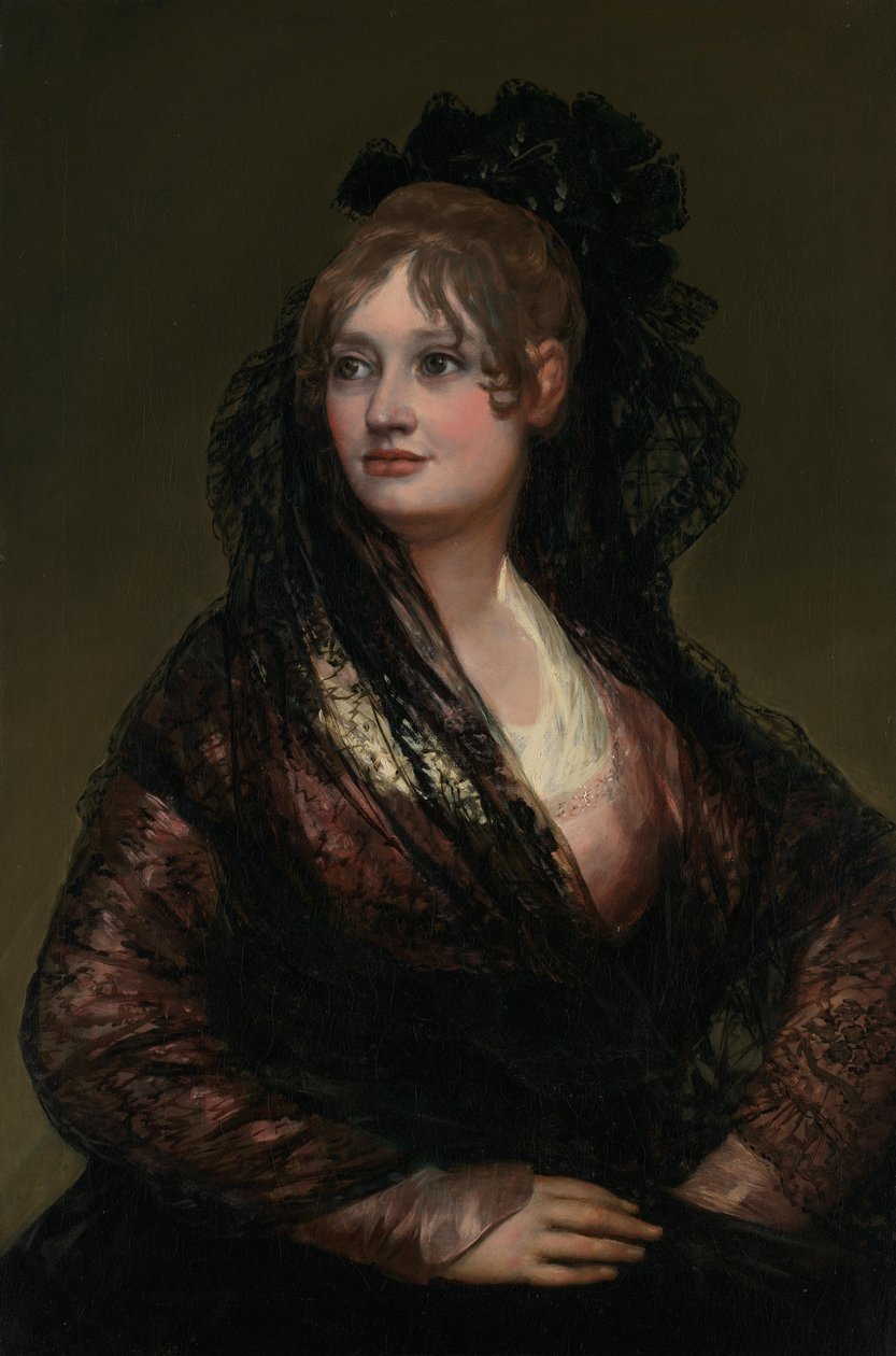 Portrait de Doña Isabel Cobos de Porcel - Francisco de Goya