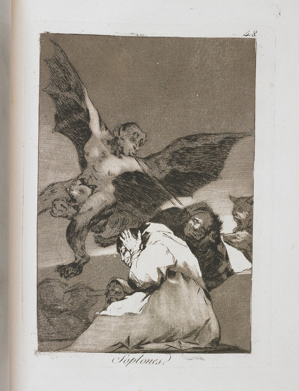 Planche de Los Caprichos, 1797-1798 - Francisco de Goya