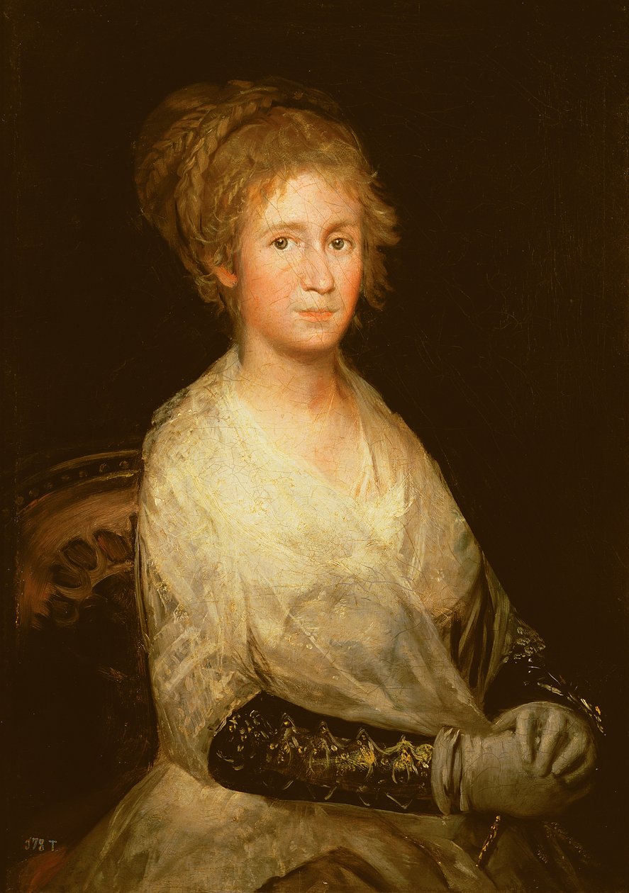 Portrait supposé de Josepha Bayeu (d.1812) épouse de Goya, vers 1798 - Francisco de Goya