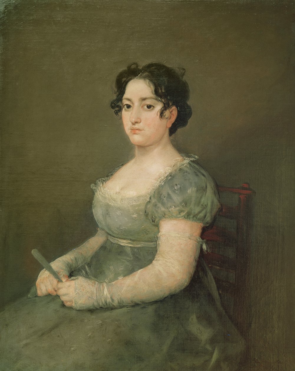 Femme avec un éventail, vers 1805-06 - Francisco de Goya