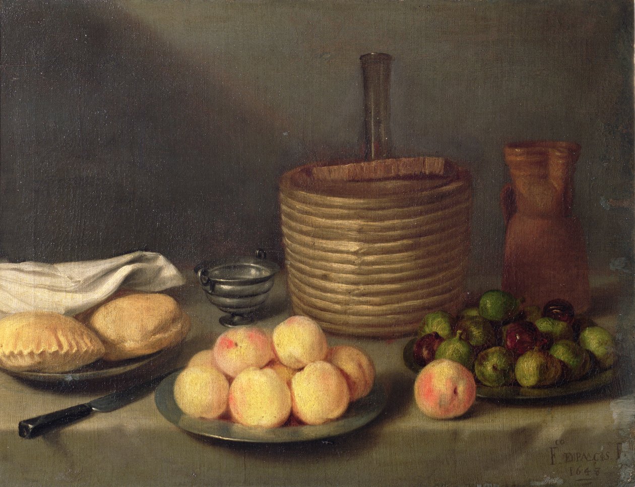 Nature morte avec fruits, 1648 - Francisco Palacios
