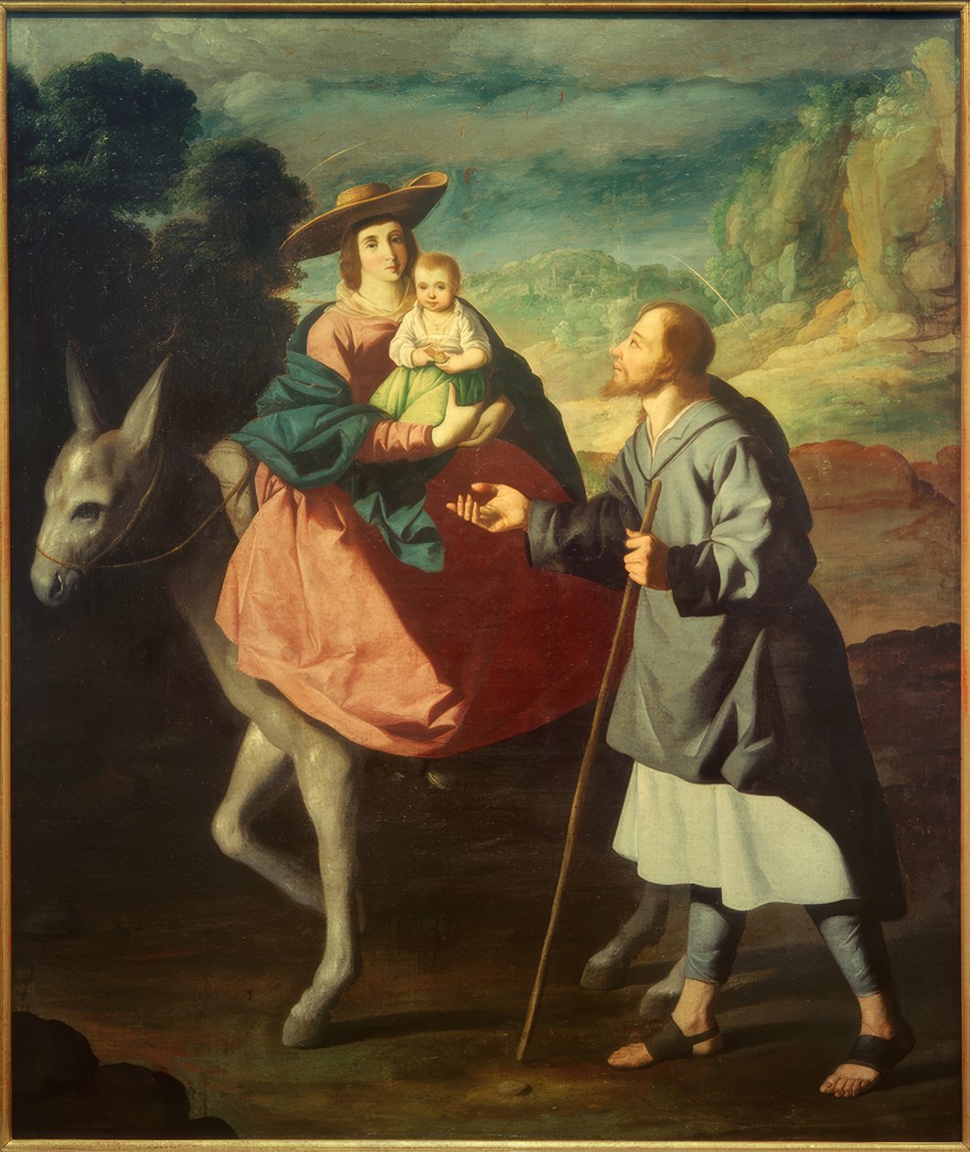 La Fuite en Égypte - Francisco de Zurbaran