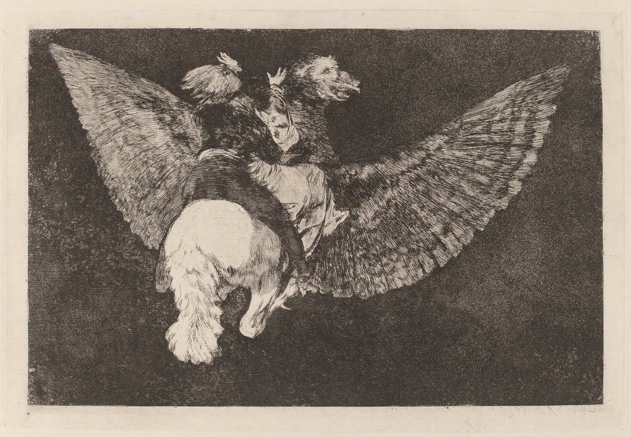 Disparate volante (Folie volante) - Francisco de Goya