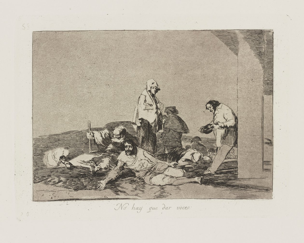 No hay que dar voces - Francisco de Goya