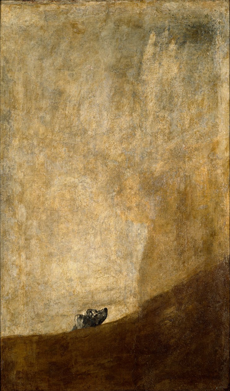 Le Chien - Francisco de Goya