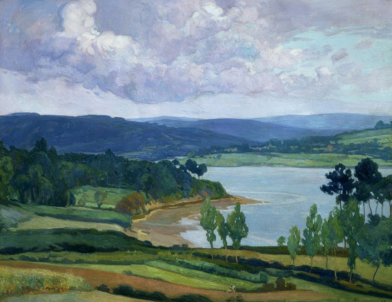 RIA GALLEGA-HUILE / TOILE – 90x126 – 1930/36 - Francisco Llorens Diaz