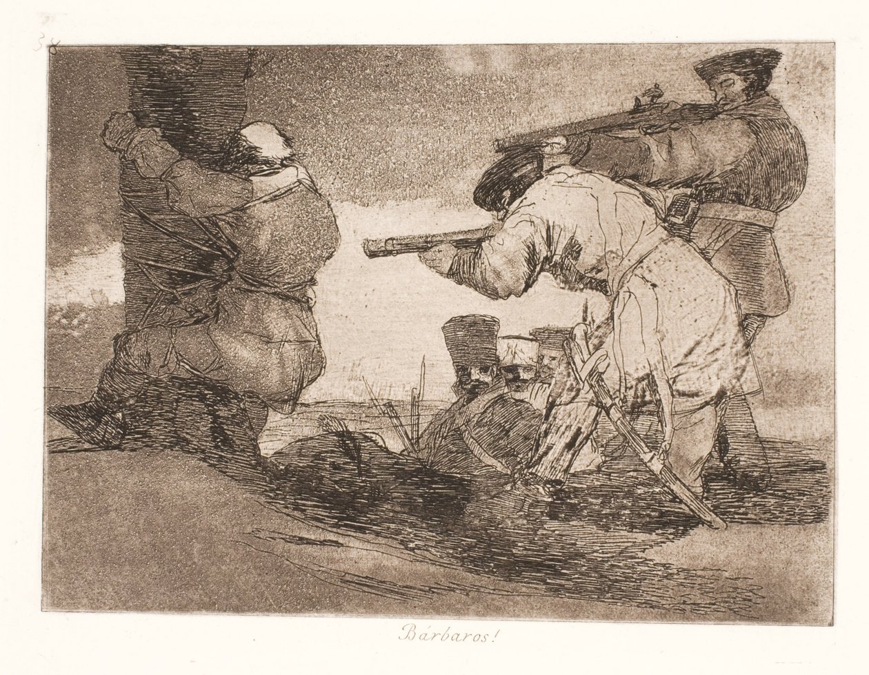 Barbare! (38) - Francisco de Goya