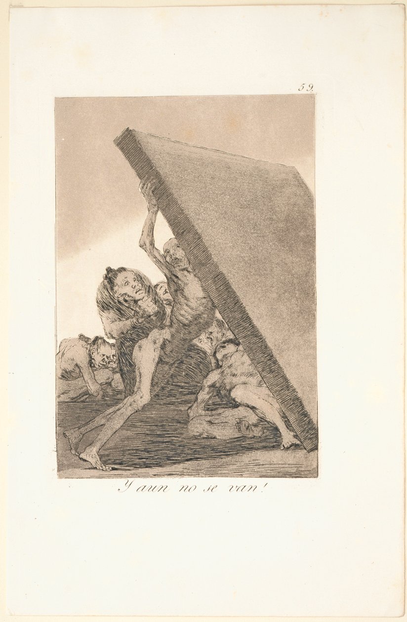 Caprices : Et ils ne partent toujours pas ! - Francisco de Goya