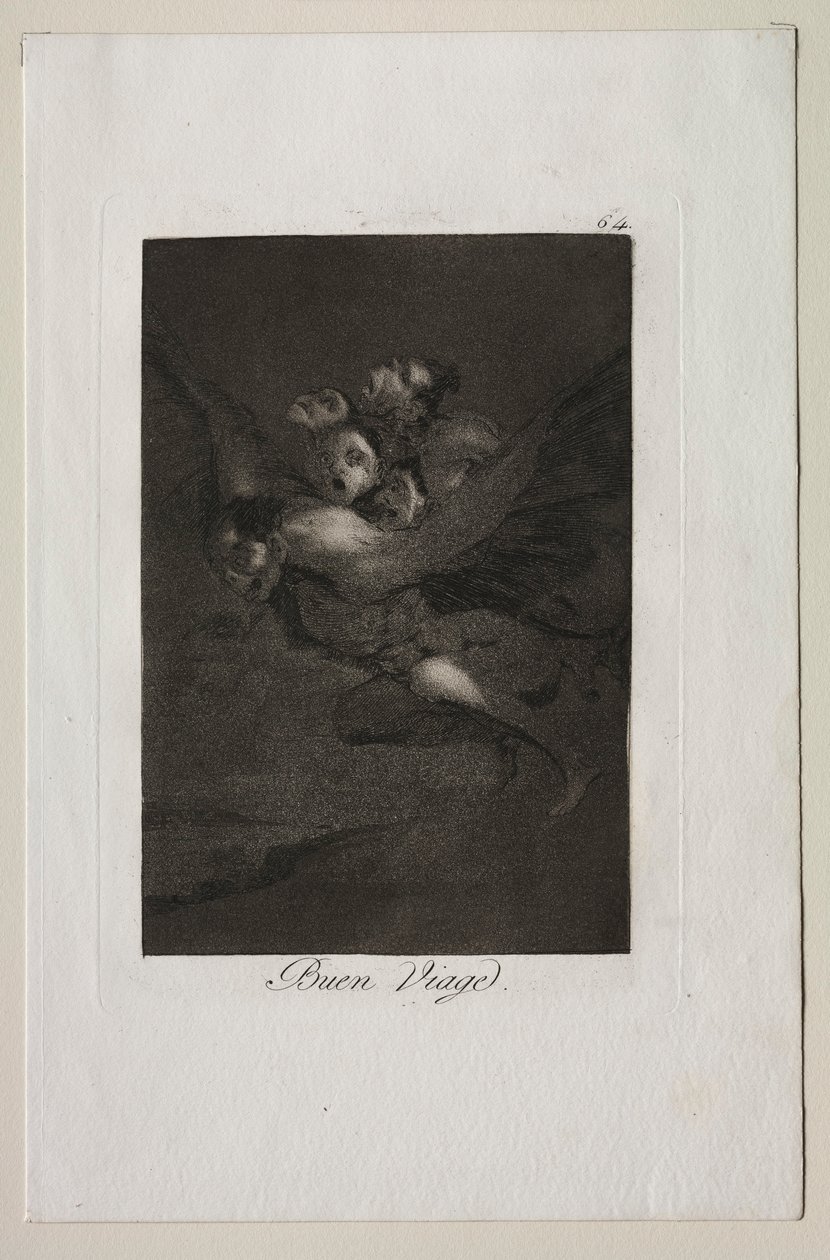 Caprichos: Bon Voyage! - Francisco de Goya