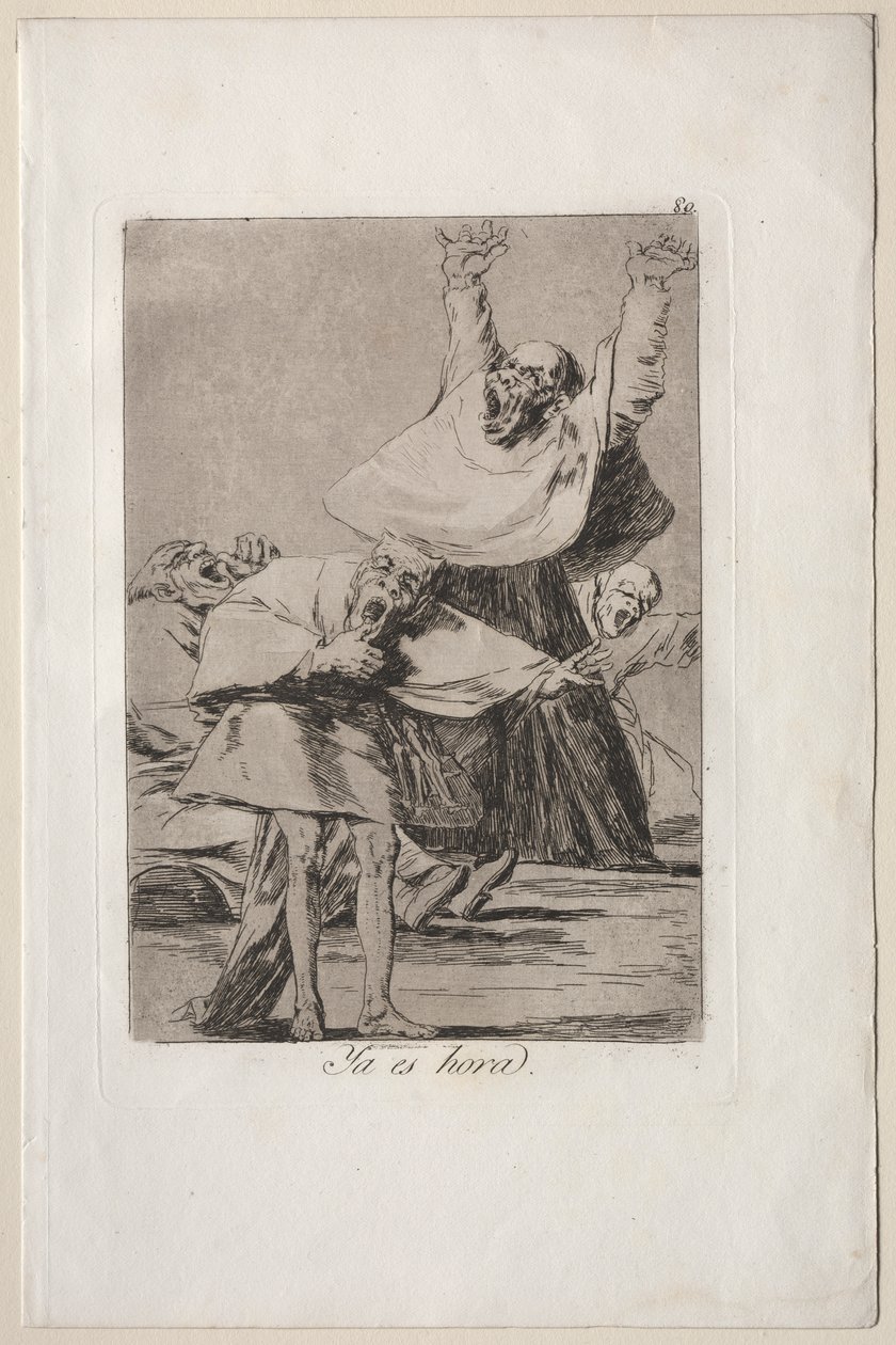 Caprichos : Il est temps - Francisco de Goya
