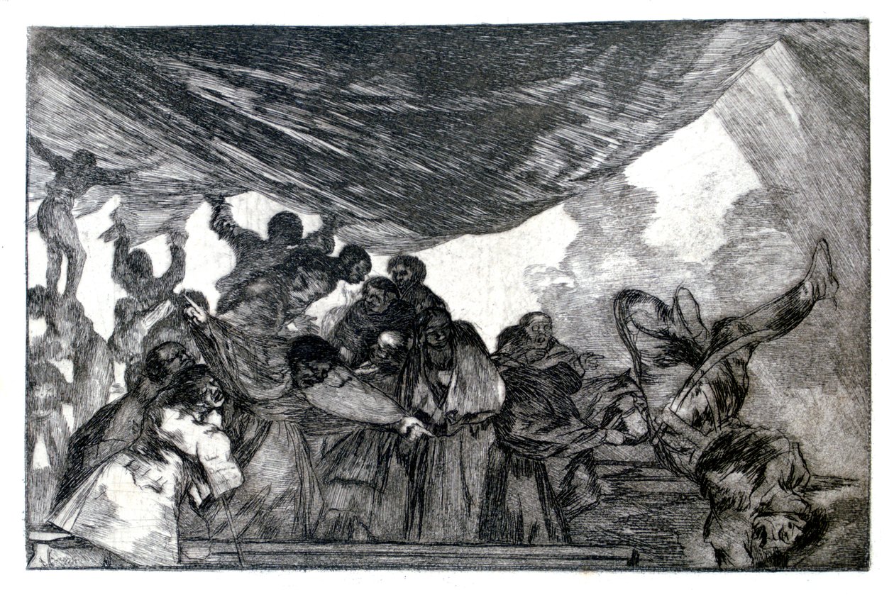 Fantaisie claire, 1819-1823 - Francisco de Goya