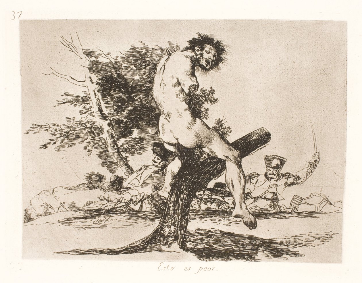 Ceci est pire (37) - Francisco de Goya