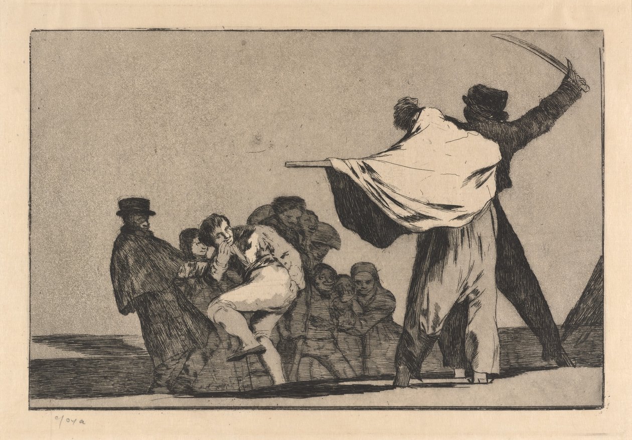 Disparate conocido - Francisco de Goya