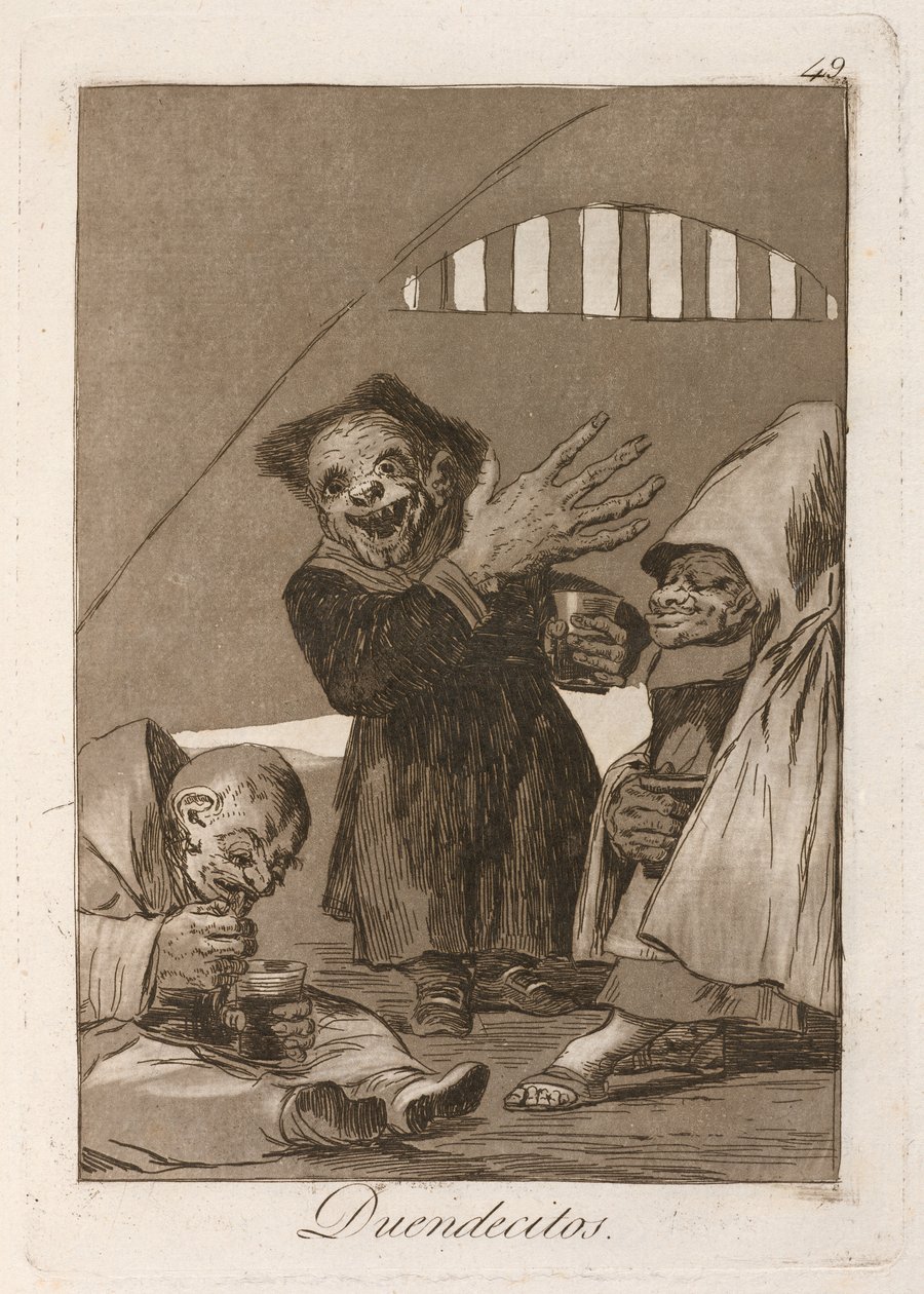 Duendecitos (Lutins) - Francisco de Goya