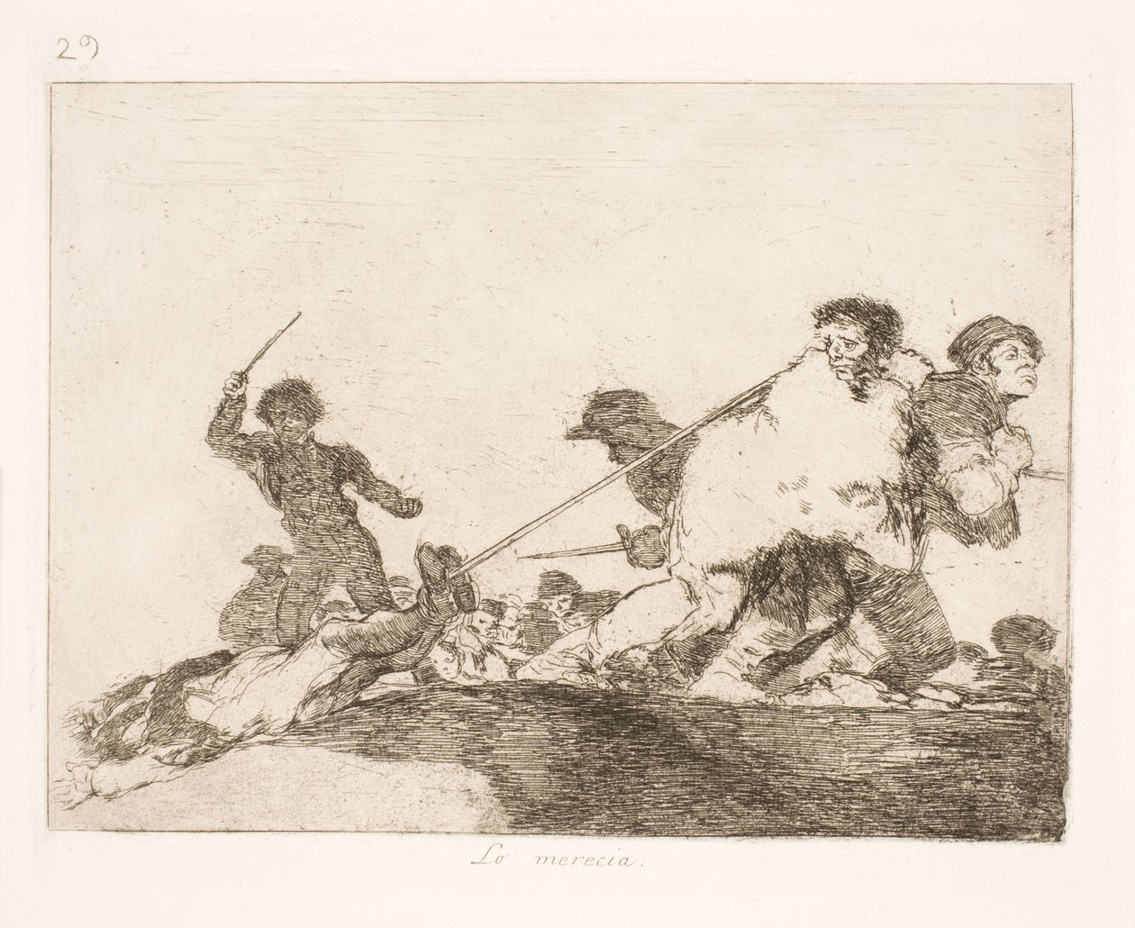 Il le méritait (29) - Francisco de Goya